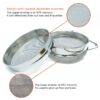 Honey strainer with extandable arms