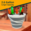 SunVara 2.6 Gallon Foldable Bucket