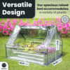 SunVara's metalic raised garden bed
