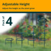Trellis for raised garden bed