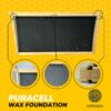 Puracell wax foundation beehive frames
